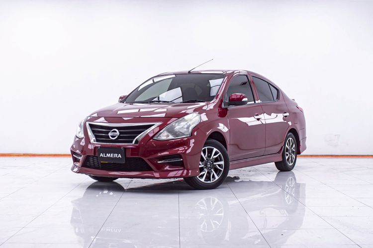 รถ Nissan Almera 1.2 E Sportech สี แดง