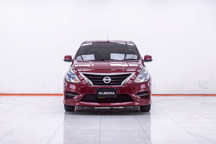 Nissan Almera 2020 1.2 E Sportech Sedan เบนซิน LPG เกียร์อัตโนมัติ แดง รูปที่ 4