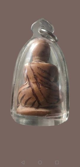 หลวงพ่อเงิน​ ไม้โพธิ์แกะ​ ลงรักเก่า​ ไม่ทราบที่ รูปที่ 3