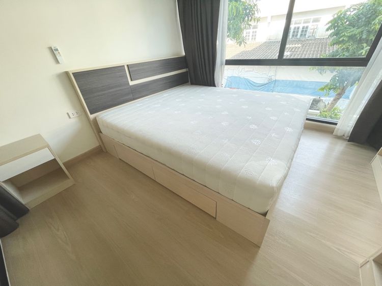 เตียงพร้อมที่นอน 6 ฟุต สภาพใหม่ใช้งานน้อย ยี่ห้อ Harmony Mattress มาขนเองที่คอนโดใกล้ กฟผ. บางกรวย รูปที่ 5