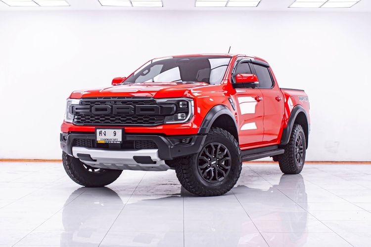 Ford Ranger 2024 Raptor 3.0 4WD Pickup เบนซิน ไม่ติดแก๊ส เกียร์อัตโนมัติ ส้ม