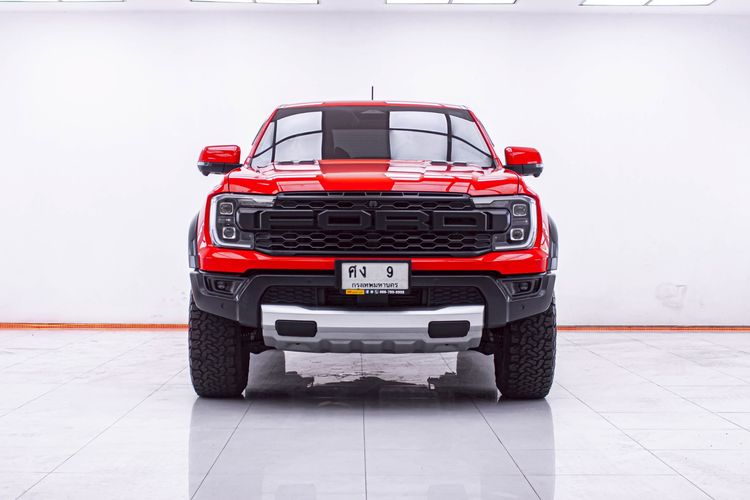 Ford Ranger 2024 Raptor 3.0 4WD Pickup เบนซิน ไม่ติดแก๊ส เกียร์อัตโนมัติ ส้ม รูปที่ 4