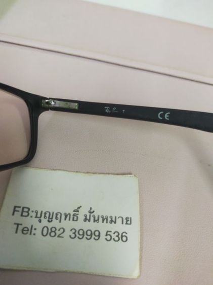 แว่นตาRayban RB5292 54 17 145 ของแท้ เลนสสายตาสั้น 275 เอาไปตัดใส่เลนส์ใหม่ได้เลยครับ รูปที่ 3