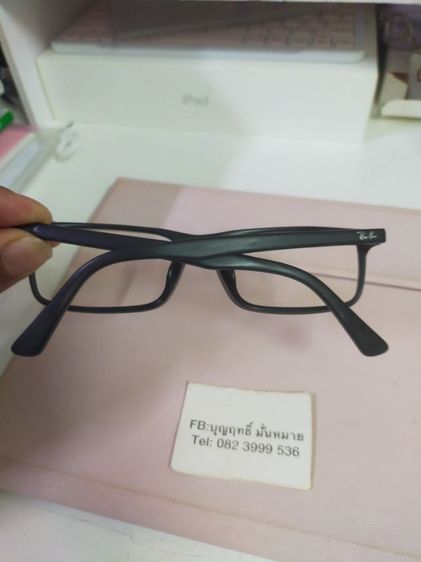 แว่นตาRayban RB5292 54 17 145 ของแท้ เลนสสายตาสั้น 275 เอาไปตัดใส่เลนส์ใหม่ได้เลยครับ รูปที่ 2