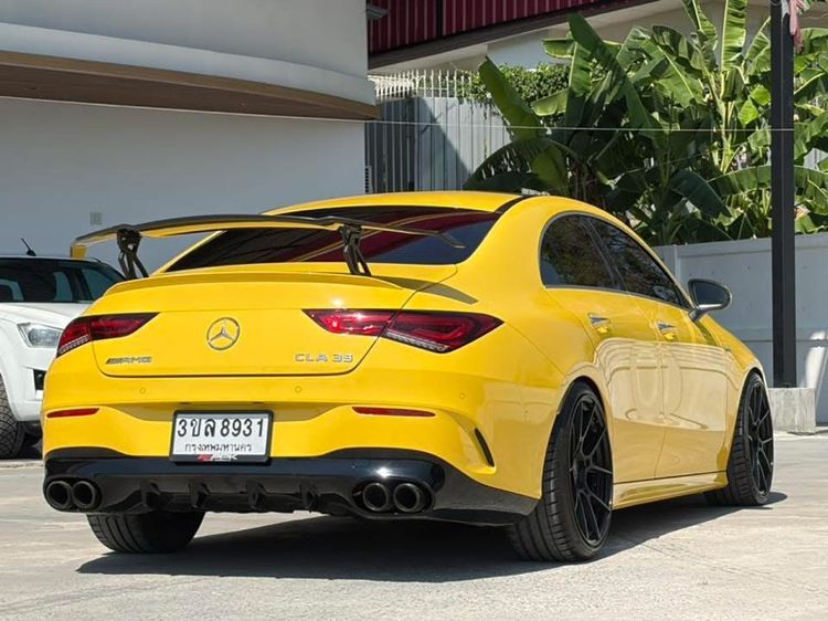 Mercedes-Benz CLA-Class 2020 CLA35 Sedan เบนซิน ไม่ติดแก๊ส เกียร์อัตโนมัติ เหลือง รูปที่ 4
