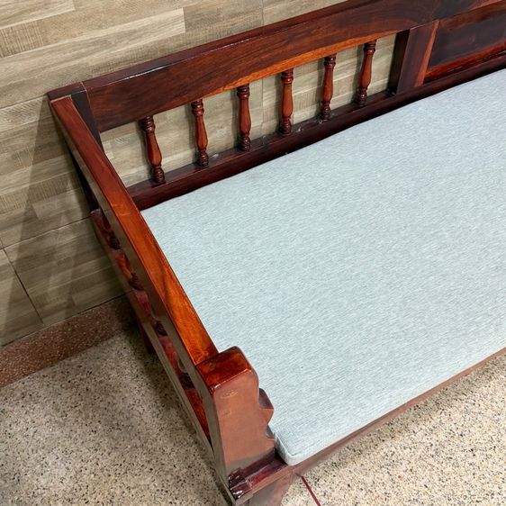 โซฟา ไม้เบญจพรรณ แท้ สภาพใหม่ รูปที่ 3