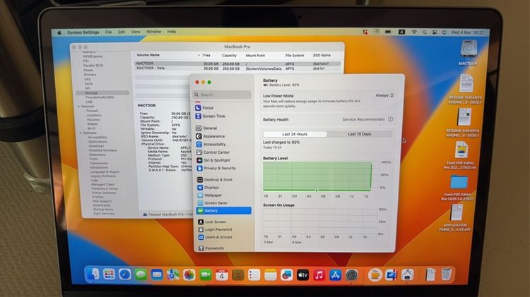 MacBook Pro 13” 2017 RAM8 SSD256 7900 รูปที่ 7