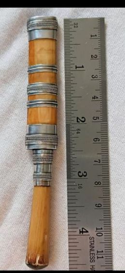 มีดหมอปากกา (มีดกระเทย) พอกครั่ง หลวงพ่อเดิม วัดหนองโพธ์