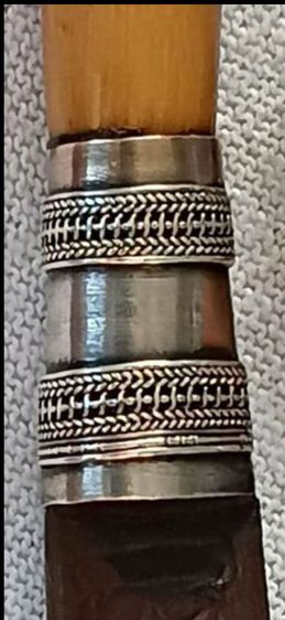 มีดหมอปากกา (มีดกระเทย) พอกครั่ง หลวงพ่อเดิม วัดหนองโพธ์ รูปที่ 6