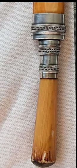 มีดหมอปากกา (มีดกระเทย) พอกครั่ง หลวงพ่อเดิม วัดหนองโพธ์ รูปที่ 14