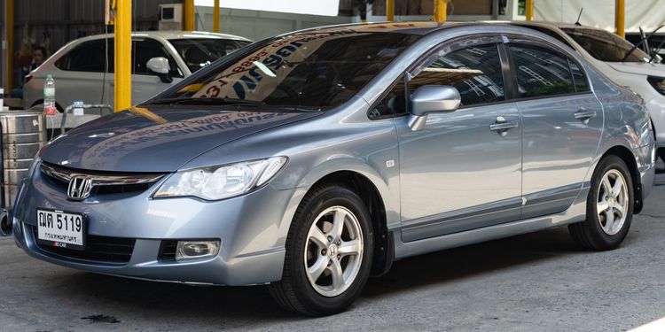 Honda Civic 2008 1.8 S i-VTEC Sedan เบนซิน ไม่ติดแก๊ส เกียร์อัตโนมัติ เทา รูปที่ 2