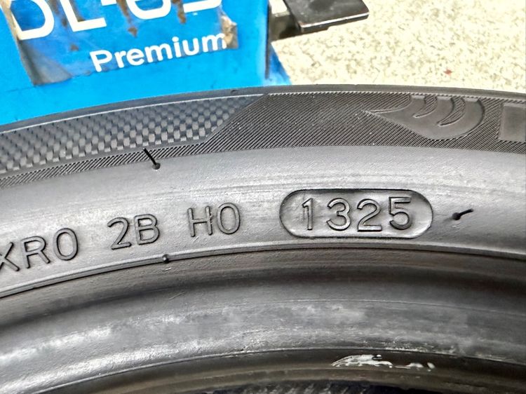 ยางถอดป้ายแดงขอบ 18” ยี่ห้อ HANKOOK รุ่น VENTUS S1EVO3 RUN FLAT ขนาด 225-45R18 ปี 25 ตุ่มหน้ายางยังอยู่ครบ รูปที่ 3