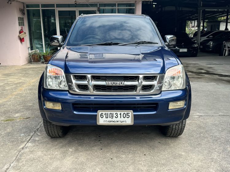 Isuzu D-MAX 2002 3.0 LS 4WD Pickup ดีเซล ไม่ติดแก๊ส เกียร์ธรรมดา น้ำเงิน รูปที่ 2