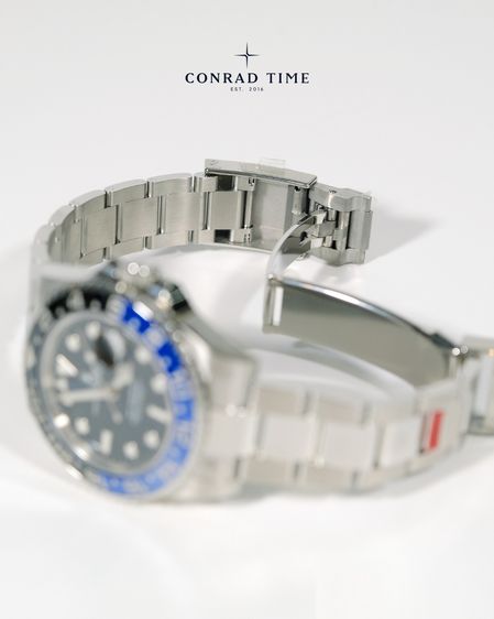 New Rolex GMT - Master II 126710BLNR Batman' Black Dial Oyster Steel 2026 40mm. Fullset  รูปที่ 15