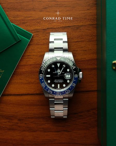 New Rolex GMT - Master II 126710BLNR Batman' Black Dial Oyster Steel 2026 40mm. Fullset  รูปที่ 3