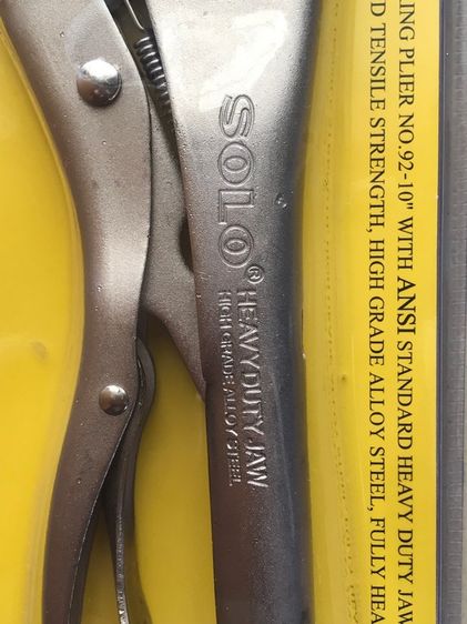 คีมล็อก solo แท้ ของใหม่ 100 รูปที่ 2