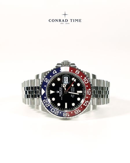 New Rolex GMT-Master II 126710BLRO Pepsi' Black Dial Jubilee 2026 40mm. Fullset  รูปที่ 5
