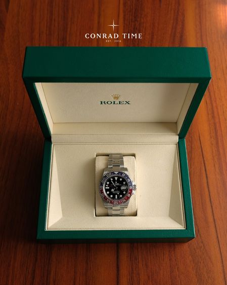 New Rolex GMT-Master II 126710BLRO 'Pepsi Black Dial Oyster Steel 2026 40mm. Fullset  รูปที่ 4