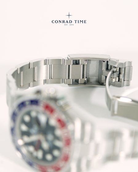 New Rolex GMT-Master II 126710BLRO 'Pepsi Black Dial Oyster Steel 2026 40mm. Fullset  รูปที่ 14