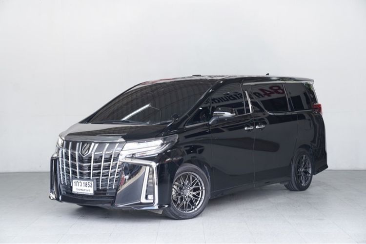 รถ Toyota Alphard 2.5 SA Package สี ดำ