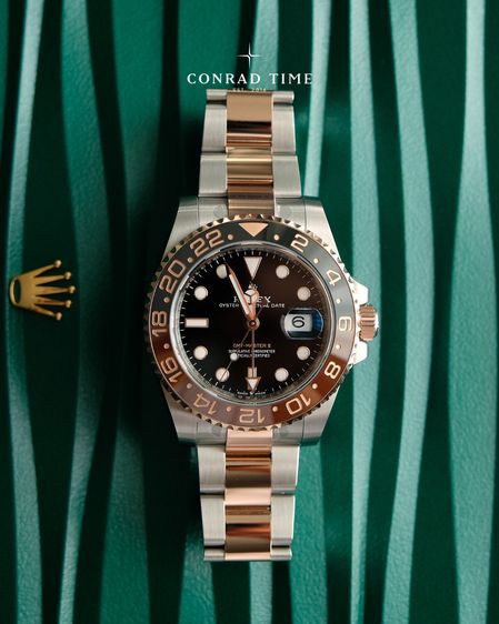 New Rolex GMT-Master II 126711CHNR 'Root Beer Black Dial Two-Tone Oyster 2026 40mm. Fullset  รูปที่ 2