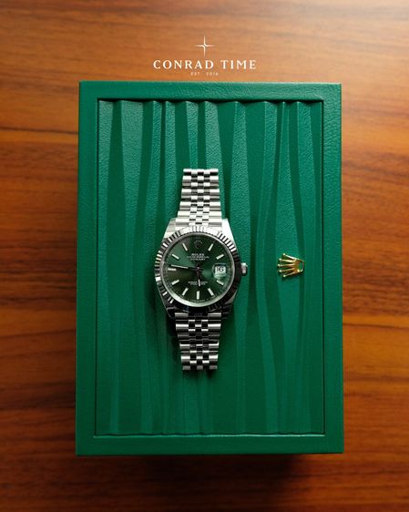 New Rolex Datejust 126334 Mint Green Dial Jubilee 2026 41mm. Fullset 