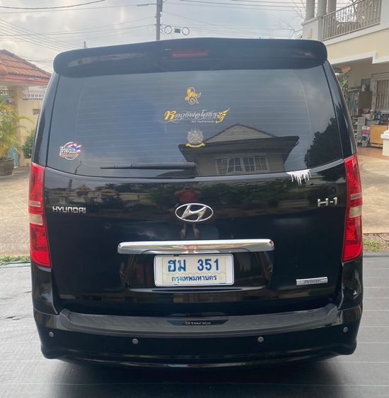 Hyundai H-1  2012 2.5 Deluxe Van ดีเซล ไม่ติดแก๊ส เกียร์อัตโนมัติ ดำ รูปที่ 4