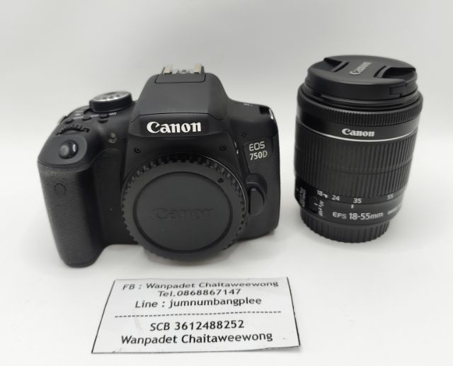 CANON EOS 750D มือสอง พิกัดบางพลี สมุทรปราการ รูปที่ 12