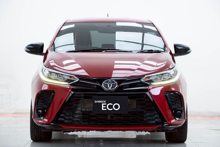 Toyota Yaris 2022 1.2 Sport Sedan เบนซิน ไม่ติดแก๊ส เกียร์อัตโนมัติ แดง รูปที่ 4