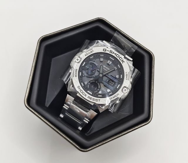 CASIO G-SHOCK G-STEEL GST-B400D-1A ไม่ผ่านการใช้งาน ครบกล่อง รูปที่ 18