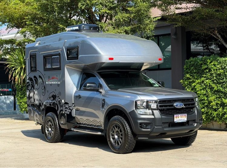 รถ Ford Ranger 2.0 Bi-Turbo SWB 4WD สี เทา