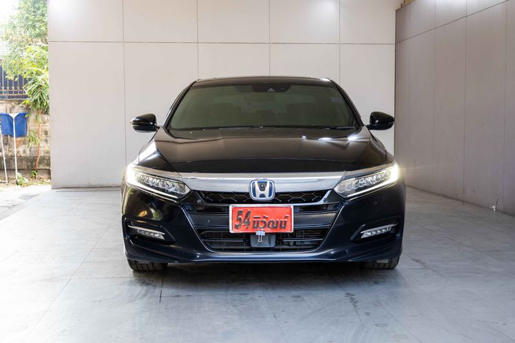 Honda Accord 2022 2.0 e:HEV Tech Sedan ไฮบริด ไม่ติดแก๊ส เกียร์อัตโนมัติ ดำ รูปที่ 2