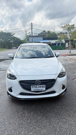Mazda Mazda 2 2018 1.3 High Plus Sedan เบนซิน ไม่ติดแก๊ส เกียร์อัตโนมัติ ขาว รูปที่ 2
