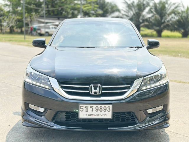 Honda Accord 2013 2.0 EL i-VTEC Sedan เบนซิน ไม่ติดแก๊ส เกียร์อัตโนมัติ ดำ รูปที่ 2