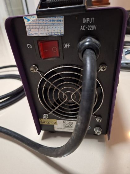 เครื่องเชื่อมอย่างดี ระบบเดียว IWELD โดย WELPRO Super Inverter MMA140-1GBT มือสองสภาพดีใช้น้อย รูปที่ 7