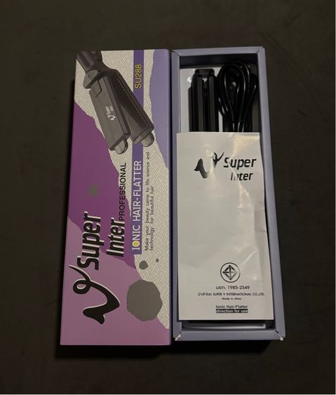 เครื่องหนีบผม Super V  Inter รุ่น SU288 รูปที่ 3
