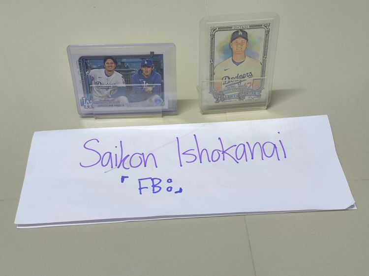 การ์ดเบสบอล Shohei Ohtani  รูปที่ 3