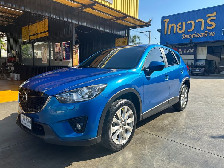 Mazda CX-5 2014 2.5 S Utility-car เบนซิน ไม่ติดแก๊ส เกียร์อัตโนมัติ น้ำเงิน รูปที่ 4