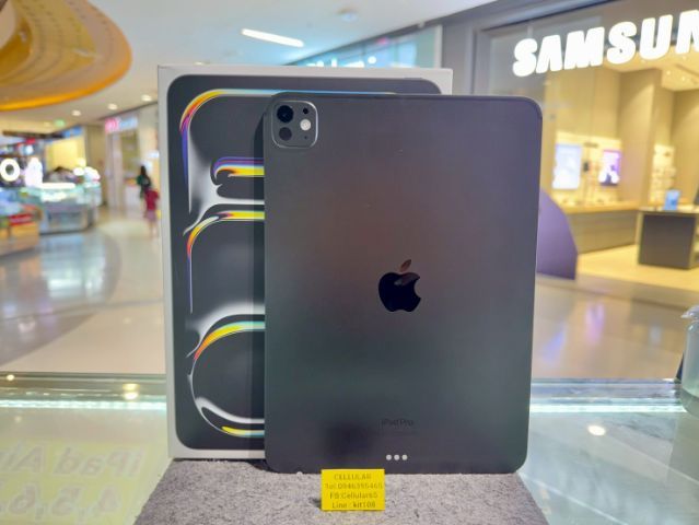 Apple 256 GB iPad Pro 11 M4 256GB WiFi Batt100 ประกัน2เดือนกว่า ครบกล่อง