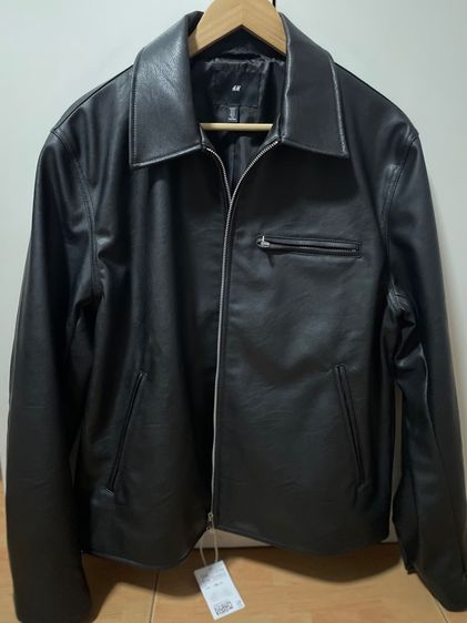 แจคเกตสีดำ H and M