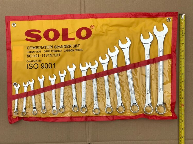 ประแจ คีมล็อก soloแท้ ของใหม่ เหมา400 รูปที่ 2