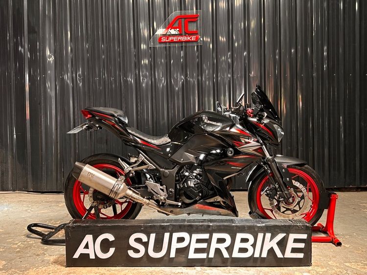 🔥Z300 ABS สีดำแดง ปี17🔥