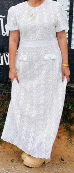 ชุดลูกไม้ยาว 5 XL  รูปที่ 11