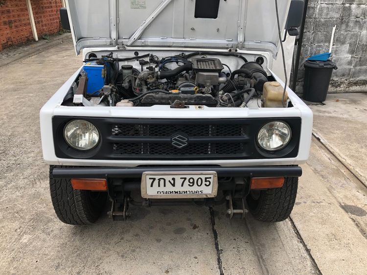 Suzuki Jimny 1977 660 4WD Utility-car เบนซิน เกียร์อัตโนมัติ ขาว รูปที่ 4