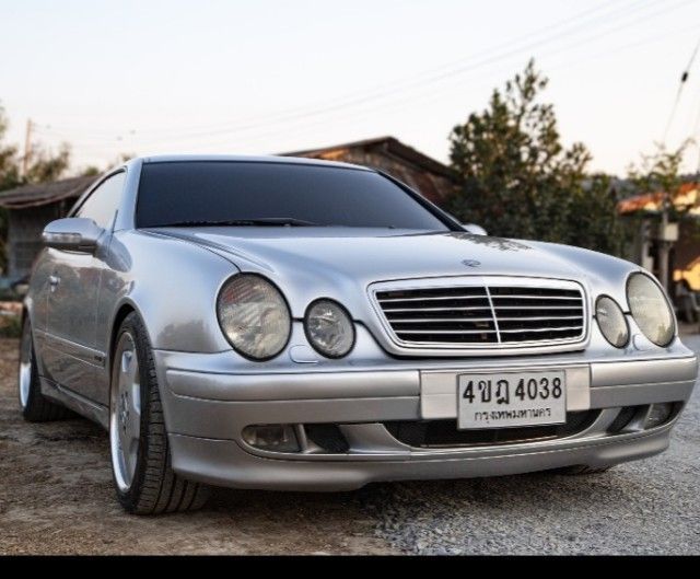 รถ Mercedes-Benz CLK-Class CLK200 Kompressor สี บรอนซ์เงิน