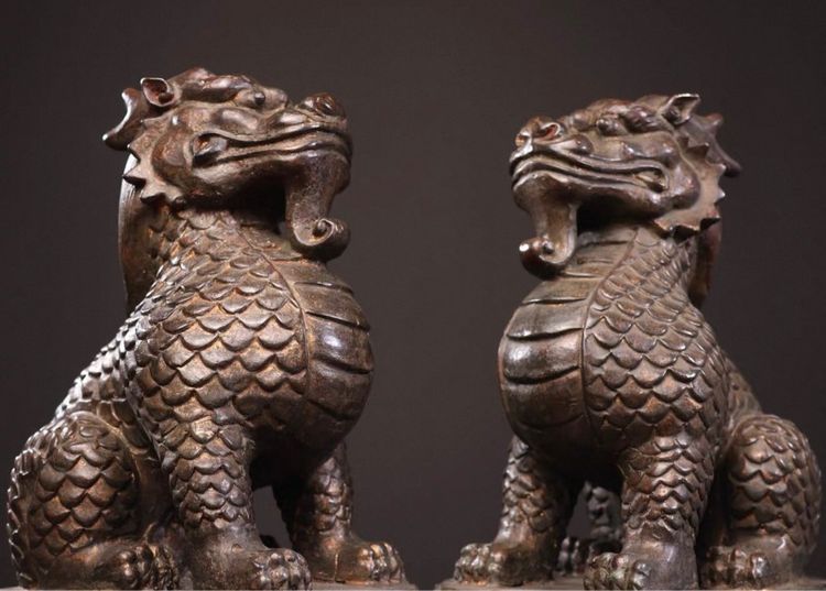 ✨สิงโตคู่จีน หรือสิงห์คู่ ซึ่งเป็นของแต่งบ้านมงคล รูปที่ 3