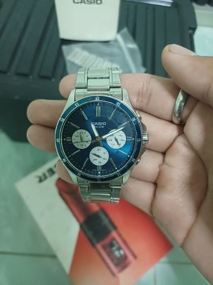 นาฬิกา casio รุ่น MTP-1374D-2A3 ซื้อมาใช้งาน มือเดียว ราคามือ1อยู่ที่3พันกว่า สนใจลดได้อีก ขอดูรูปเพิ่มทักมาครับ รูปที่ 2