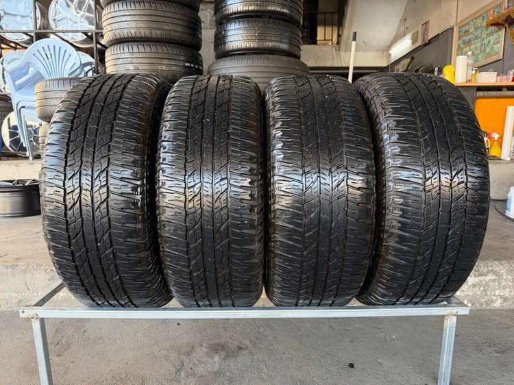 ล้อแม็กขอบ18 ก้านY 6รู139 กว้าง9 ออฟ15 สีดำเงา ล้อเบา FLOW FORMING งานSEVENFIFTH สภาพสวยมากๆ  พร้อมยางYOKOHAMA265-60-18 ปี24 ปีแท้ รูปที่ 4