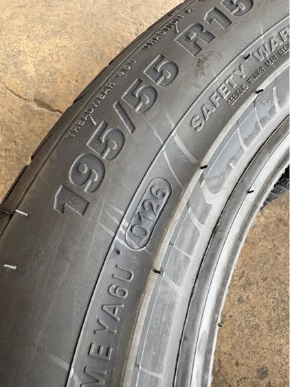 ยางมือ1 KUMHO195-55-15 ปี26 ปีแท้ (ยางเกาหลี) รูปที่ 9