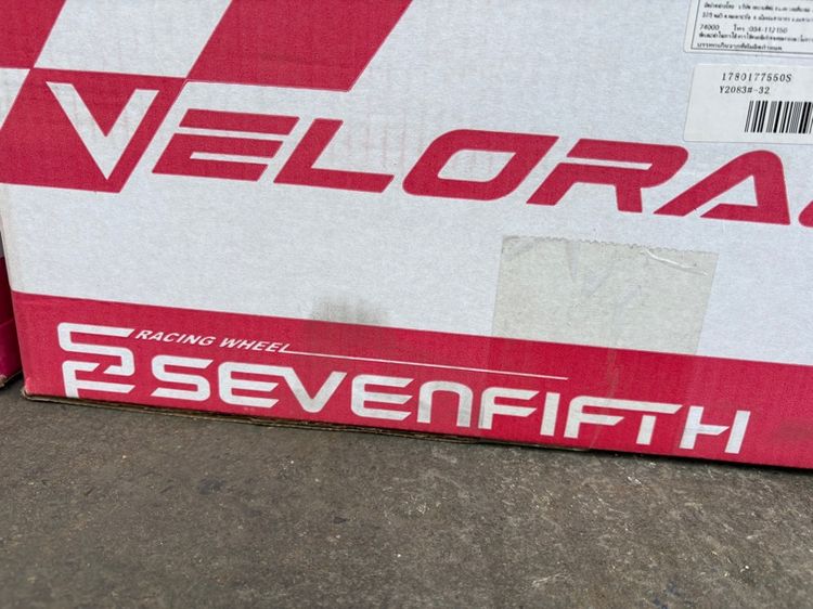 ล้อแม็กมือ1 ขอบ17 ก้านY 5รู100 กว้าง7.5 ออฟ40 สีดำเงา งานSEVENFIFTH งานสวยมาก  รูปที่ 8